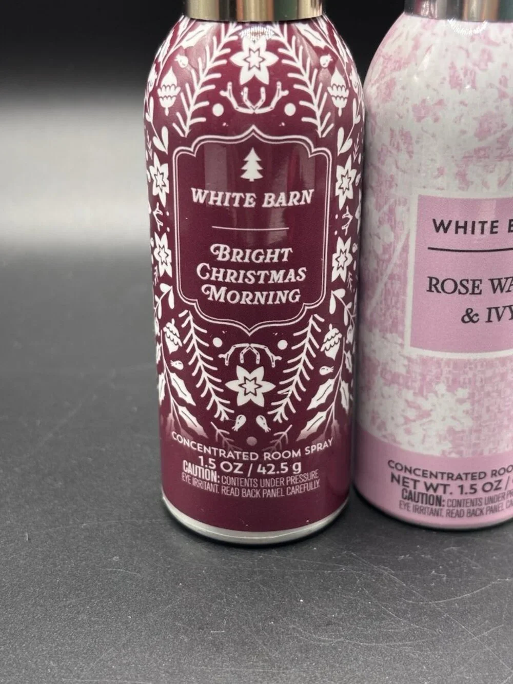 Bath Body & Works 2 Pack Concentrated Room Sprays 1.5 oz Christmas Orange Rose - Picture 3 of 16